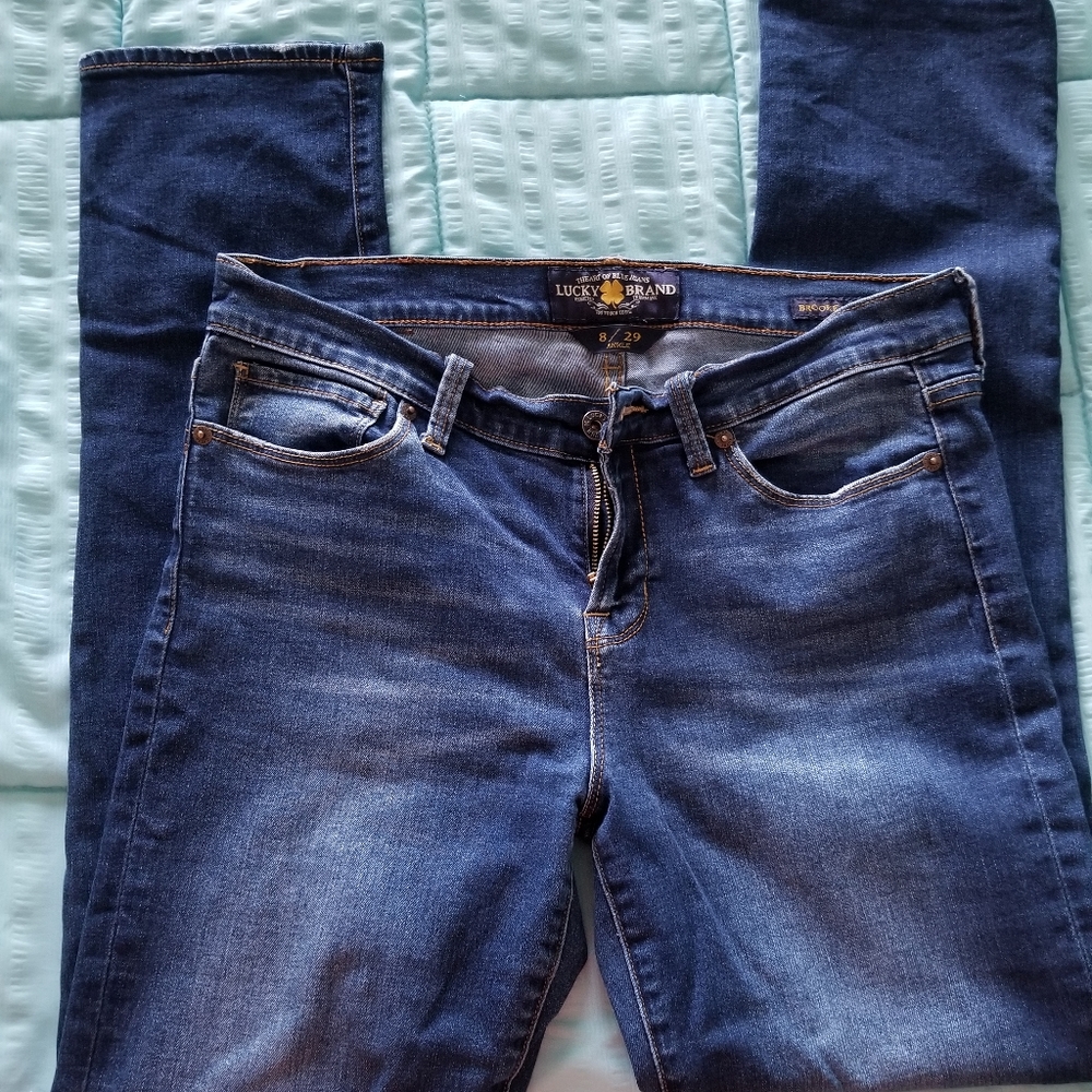 Lucky Brand Brooke Straight Leg Jeans